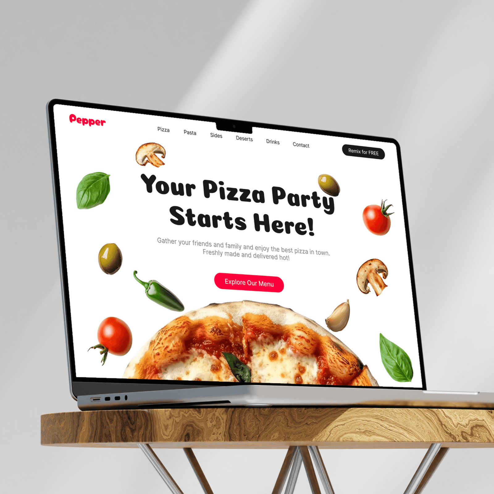 Pepper Website Thumbnail